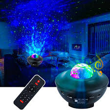 Star Projector Ocean Wave Night Light Projector With Bluetooth Speaker Galaxy Night Light With Remote Control Star Light Projector For Bedroom Game Room Home Theatre Night Light Ambiance Walmart Com Walmart Com