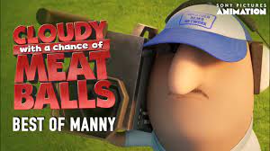 Cloudy With A Chance of Meatballs | Best of Manny | Sony Animation - YouTube