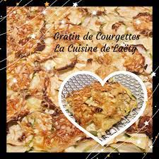 Gratin au Courgettes - La cuisine de Laëty