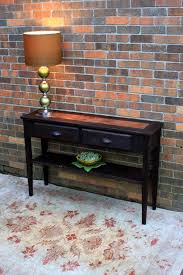 Console Table Copper Sofa Table Dark