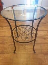 Stylish Round Ikea Glass Top Table