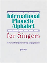 It is sometimes called the nato phonetic alphabet . International Phonetic Alphabet For Singers A Manual For English And Foreign Language Diction Amazon De Bucher