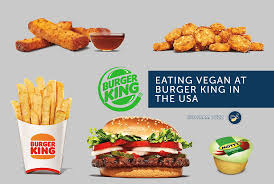 eating vegan at burger king in the usa