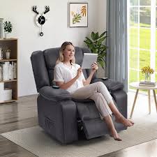 Qualler Gray Lift Chair Recliner With