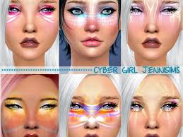 makeup styles cyber eyeshadow