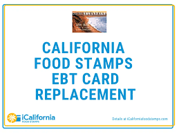 california food sts card replacement