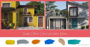 Exterior Wall Paint Colour Combinations