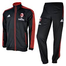 Palermo calcio, offizielle präsentation/trainingsanzug (jacke mit kapuze und hosen) saison 2020/2021 sponsor: Baby Trainingsanzug Ac Milan Pes Suit Colore Schwarz Rot Adidas Sportit Com