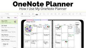 Choose or make a digital planner. How I Plan In My Onenote Planner On The Ipad Theawesomeplanner Youtube