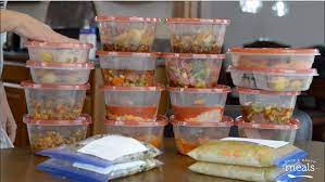 thawing freezer meals once a month meals