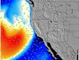 California Surf Map Wind And Wave Forecasts