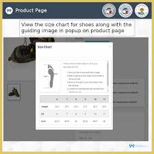 Prestashop Product Size Chart