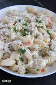 The fresh crab meat in the recipe is what puts it over the top. Cheesy Crab Alfredo Pasta Recipe Cooked By Julie