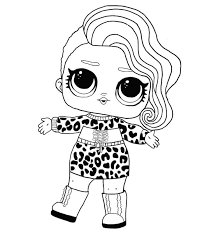 Search through more than 30000 coloring games. Lol Suprise Doll Snow Leopard Coloring Pages Lol Surprise Doll Coloring Pages Coloring Pages For Kids And Adults