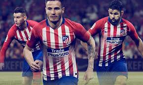 You can customise the jersey by printing your own name and the offical number of the club. Atletico Madrid 18 19 Home Kit Released Footy Headlines