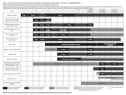 Cdc Childrens Vaccination Schedule Vaccination Chart Of Usa