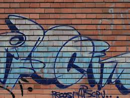 Graffiti On Brick Wall Texture Free