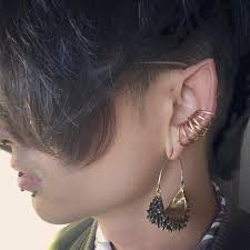 We had all sorts of creative and. Ear Pointing Limited My Piercing Options So Thought I D Give Cuffs A Try Yeah Or Nay Bodymods