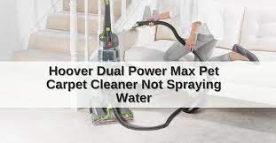hoover dual power max pet carpet