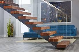 Limited to only your imagination in design, glass system can be left invisible or set with luxury lighting to illuminate each step. Viewrail Floating Stairs And Modern Railing For Stairs