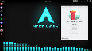 arch linux package castle game engine