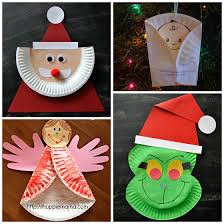 christmas paper plate crafts for kids