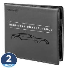 Suedene insurance and registration holder, size 4 1/16 x 5 1/2. Canopus Registration And Insurance Card Holder Car Document Holder Wallet For Auto Trailer Truck 2 Pack With Ez Pass Mounting Kit Ez Pass Strips Walmart Com Walmart Com