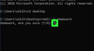 open a folder in command prompt cmd