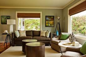 19 brown sofa cream carpet sage wall