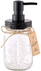elwiya mason jar soap dispenser