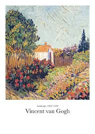Van Gogh Landscape Poster Van Gogh