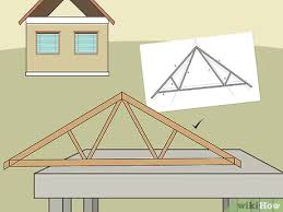 Check the diagonal length to be sure your side is square. How To Build A Simple Wood Truss 15 Steps With Pictures
