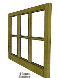 Do it yourself (diy) is the method of building, modifying, or repairing things without the direct aid of experts or professionals. Remodelaholic Build It 6 Pane Decorative Window