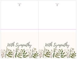 Printable Condolence Cards Magdalene Project Org