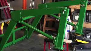 First i'd like to thank brad for inviting me to this new site, i am enjoying it. Building A Loader For John Deere 140 Youtube
