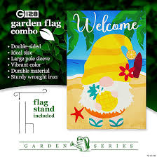 G128 Combo 36x16in Garden Flag Stand