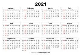 All week numbers for the year 2021. Free 2021 Calendar With Week Numbers