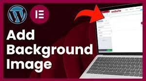 how to add background image in