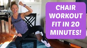 Chair Workout Video Sit Get Fit In 20 Minutes With This