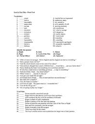 lord of the flies objective test a comprehensive question lord of the flies objective test a comprehensive 100 question objective test on william golding s lord of the flies the test contains vocabulary