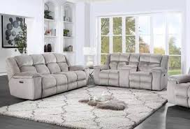 Buy Phoenix Beige Reclining Sofa