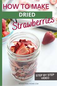how to make dried strawberries 3