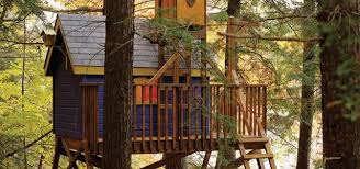 Deluxe Tree House Plans Woodwork City