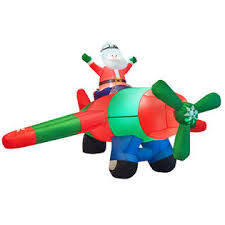 October is loaded with golden hours in santa cruz. Gymax 8ft Led Inflatable Christmas Santa Claus Flying Airplane Blow Up Yard Decoration