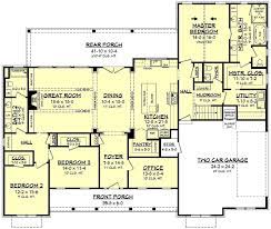 Modern Farmhouse Plan 56700 With Bonus Room