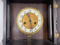 Antique German Wall Clock 1890 For