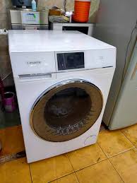 Máy lạnh, tủ lạnh, máy giặt cũ giá rẻ Biên Hoà - Máy giặt lồng ngang Aqua  8.5kg inverter mới 90% bảo hành 1 năm *** Màn hình cảm ứng *** Chế