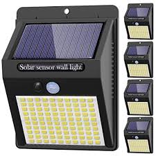 solar security lights outdoor 100 led