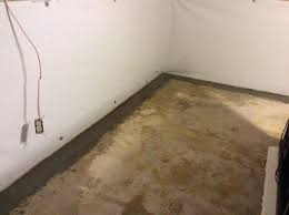 Basement Waterproofing Area