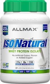 allmax nutrition isonatural whey